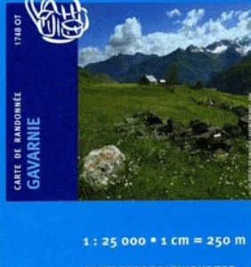 Mapa IGN 1748 OT Gavarnie. Luz St Sauveur