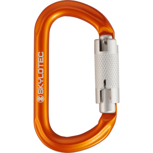 Mosquetón Aluminio Oval 3 Tiempos 22kN Ovaloy Tri – Skylotec