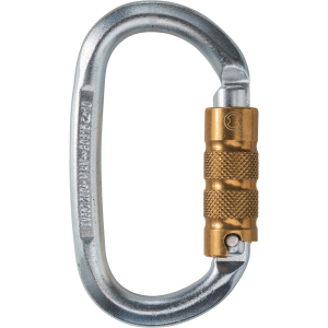 Mosquetón Acero Oval 3 tiempos 30kN OVALSTEEL TRI – Skylotec