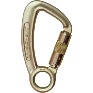 Mosquetón Acero Tipo D 2 Tiempos 45kN Anti-Giro Kobra TW – Skylotec