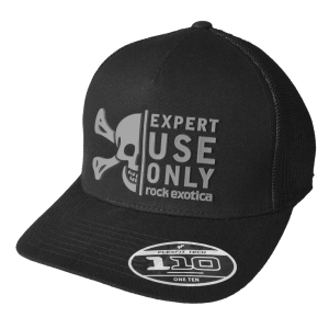 Jockey ROCK TRUCKER Hat negro mesh – ROCK EXOTICA