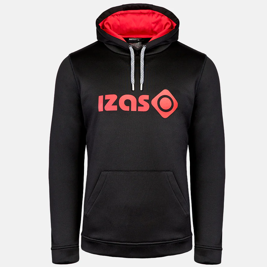 SUDADERA HOMBRE IZAS DUERO M NEGRA/ROJA - Imagen 2