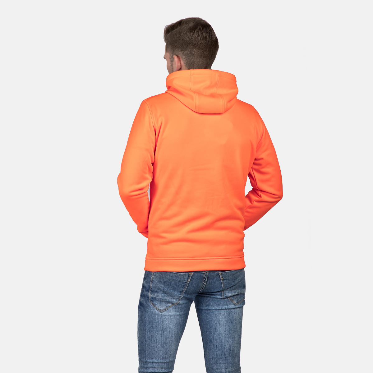 SUDADERA HOMBRE IZAS DUERO M NARANJA - Imagen 6