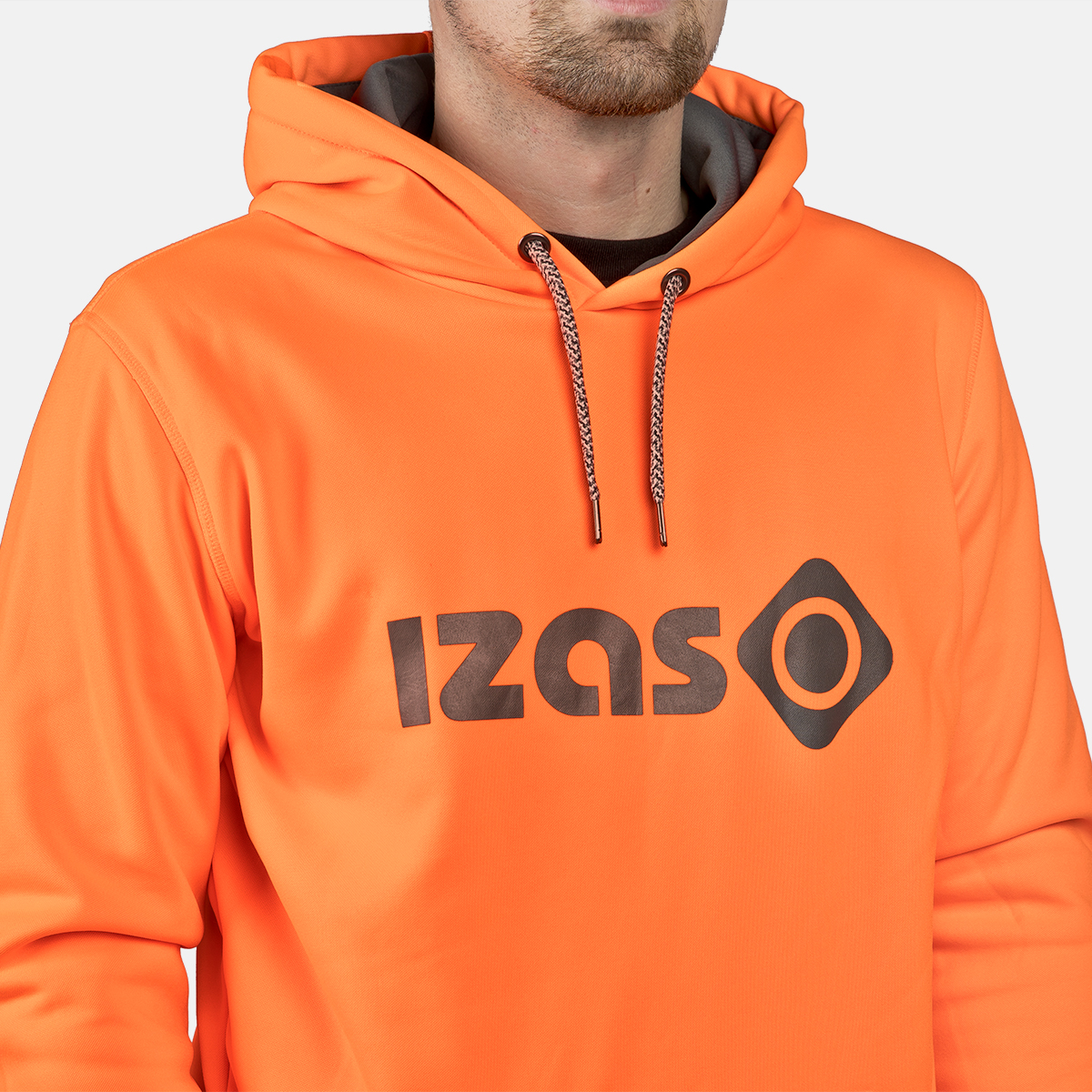 SUDADERA HOMBRE IZAS DUERO M NARANJA - Imagen 5
