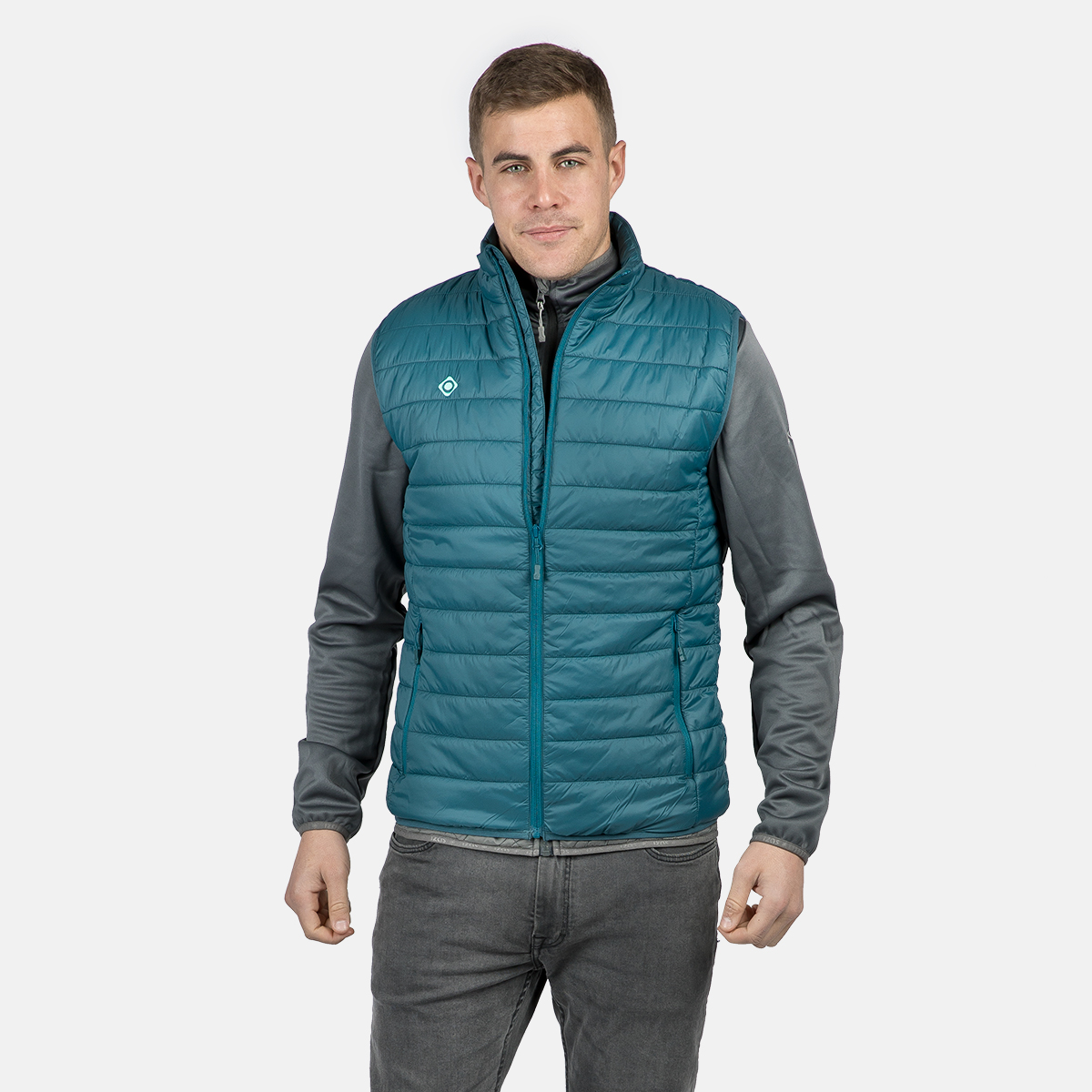 CHALECO HOMBRE IZAS TYREE M VERDE - Imagen 4