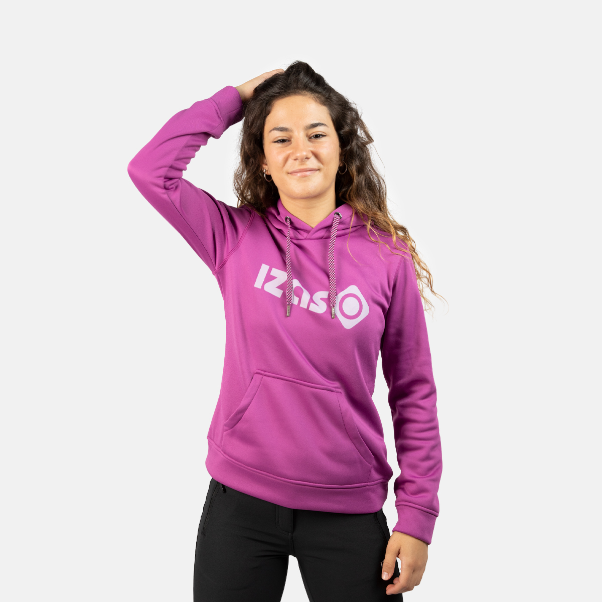 SUDADERA MUJER IZAS DUERO W ORQUIDEA - Imagen 4