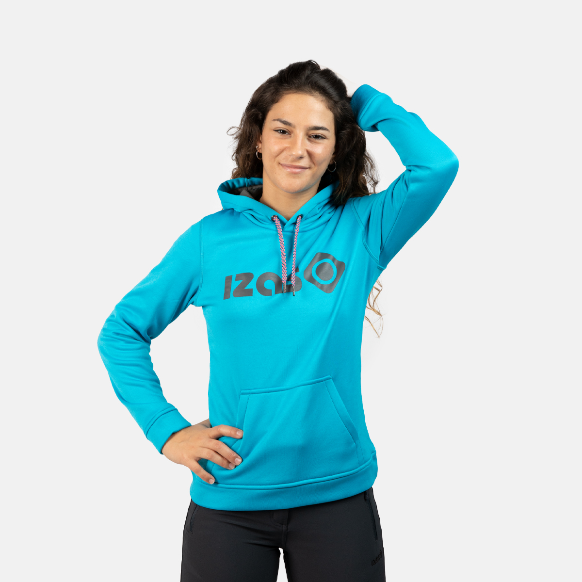 SUDADERA MUJER IZAS DUERO W TURQUESA - Imagen 4