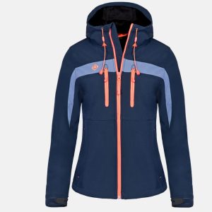 Chaqueta Softshell izas Inatye azul coral