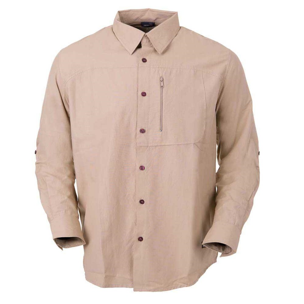 CAMISA HOMBRE IZAS RUD CAMEL - Imagen 2