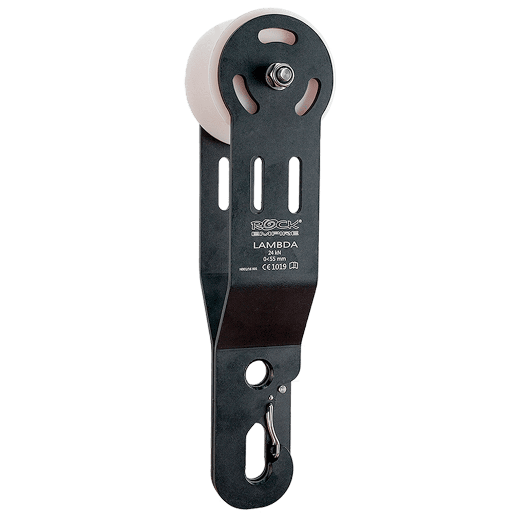 Polea Simple Aluminio LAMBDA 55mm (Cable o Cuerda) – Rock Empire - Imagen 2