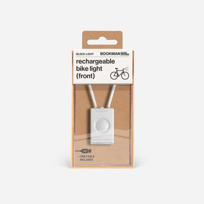 Luz delantera LED bicicleta Block Bookman de 50 lúmenes - Imagen 8