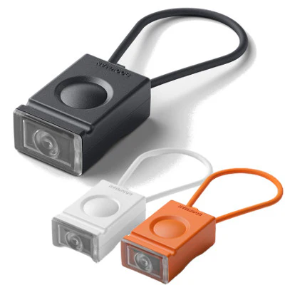 Luz delantera LED bicicleta Block Bookman de 50 lúmenes