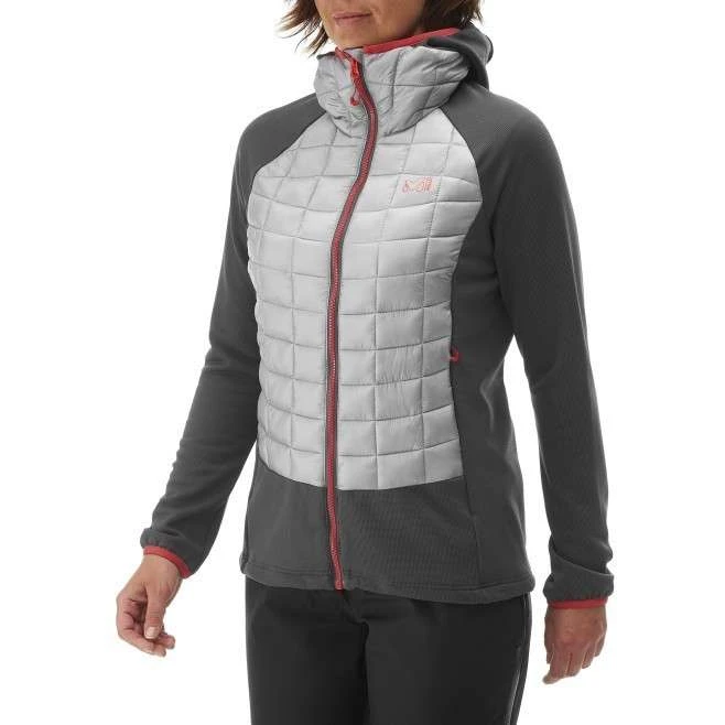 Chaqueta de montaña de mujer LD Hybrid Needles Hoodie MILLET - Imagen 4