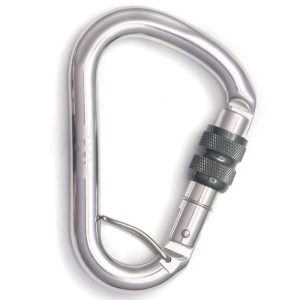 Mosquetón Aluminio HMS Rosca 25kN Anti-Giro Lotus – Fixe