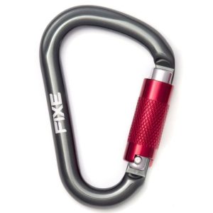 Mosquetón Aluminio HMS 2 Tiempos 25kN Lotus – Fixe