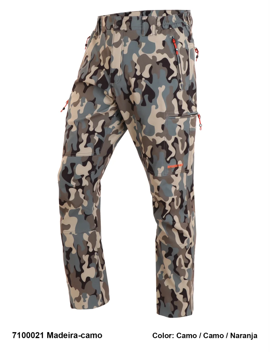 Pantalón de montaña Madeira Camo SPHERE PRO