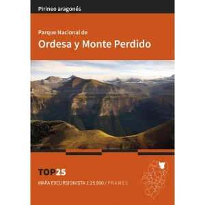 Mapa Ordesa y Monte Perdido 1:25.000 PRAMES