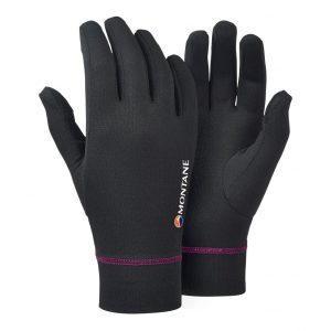Guantes Powerdry Glove Mujer-Black Talla S – Montane