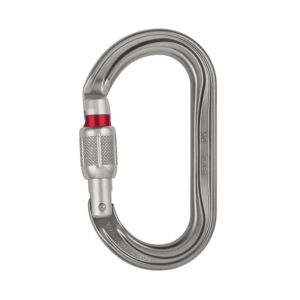 Mosquetón Aluminio Oval Rosca 25kN OK Screw Lock – Petzl
