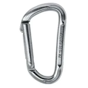 Mosqueton de acero inoxidable D Shape 80 mm. KONG