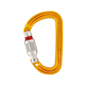 Mosquetón aluminio Tipo D Rosca 23kN SM´D Screw Lock – Petzl