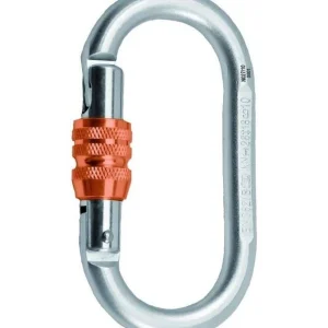 Mosquetón de Acero Simétrico rosca ROCK EMPIRE