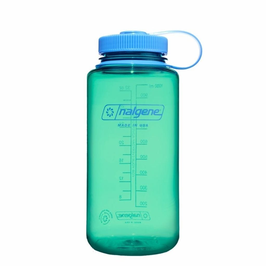 Botella Reutilizable Boca Ancha 1000ml (Sustain Pastel Green) – NALGENE - Imagen 2