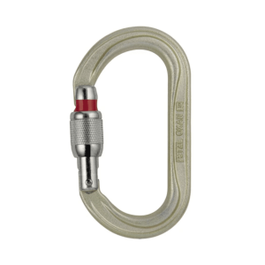 Mosquetón Acero Oval Rosca 38kN OXAN – Petzl