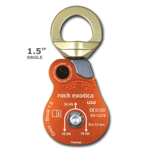 Polea Simple Omni Block 1.5″ (P51) 36kN – Rock Exotica