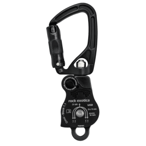 Polea doble con destorcedor SWIVABINER 1.1 28kN – ROCK EXOTICA