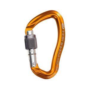 Mosquetón Aluminio Asimetrico Rosca 26kN Nimble SG – Climbing Technology