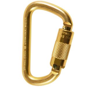 Mosquetón Acero Tipo D 2 Tiempos 41kN Steel D – Skylotec
