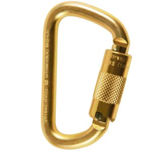 Mosquetón Acero Tipo D 3 Tiempos 41kN Steel D Tri – Skylotec