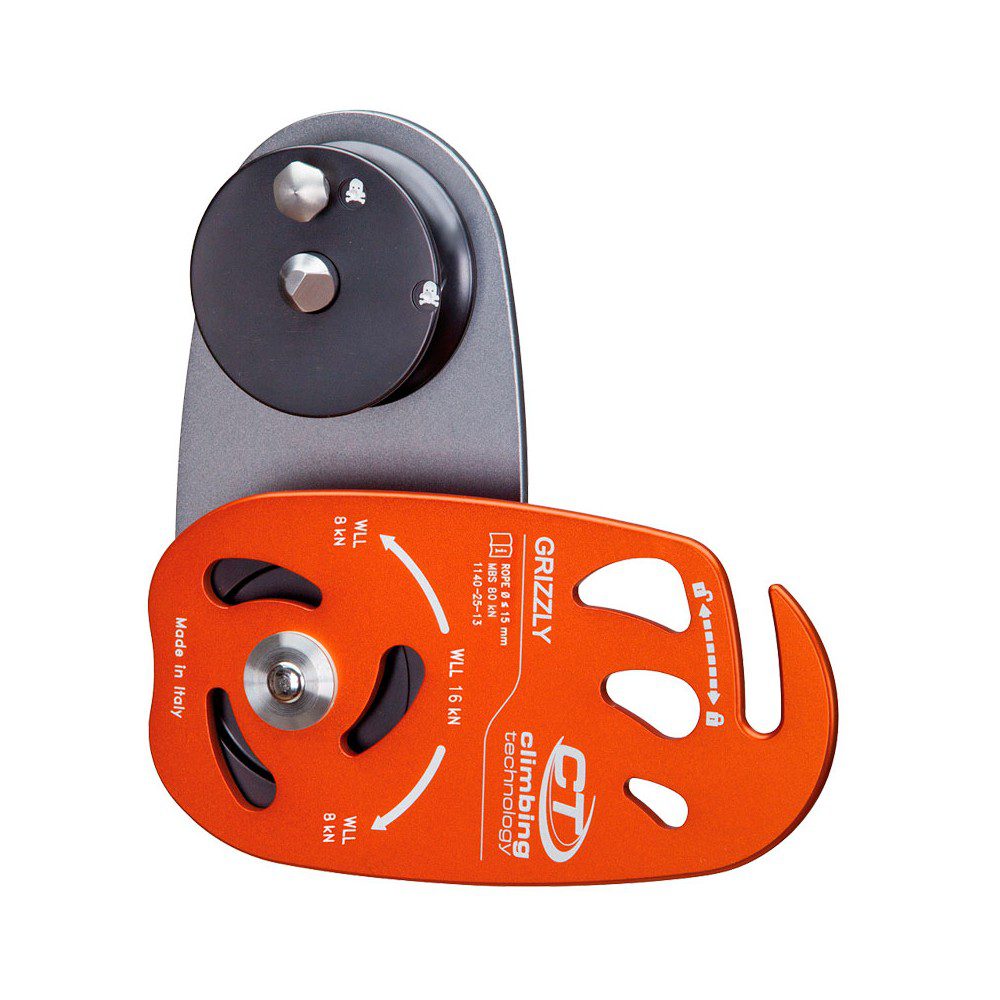 Polea Simple Grizzly 15mm 80kN – Climbing Technology - Imagen 5