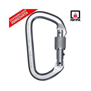 Mosquetón Aluminio Tipo D Rosca 27kN Alum D NFPA – SMC