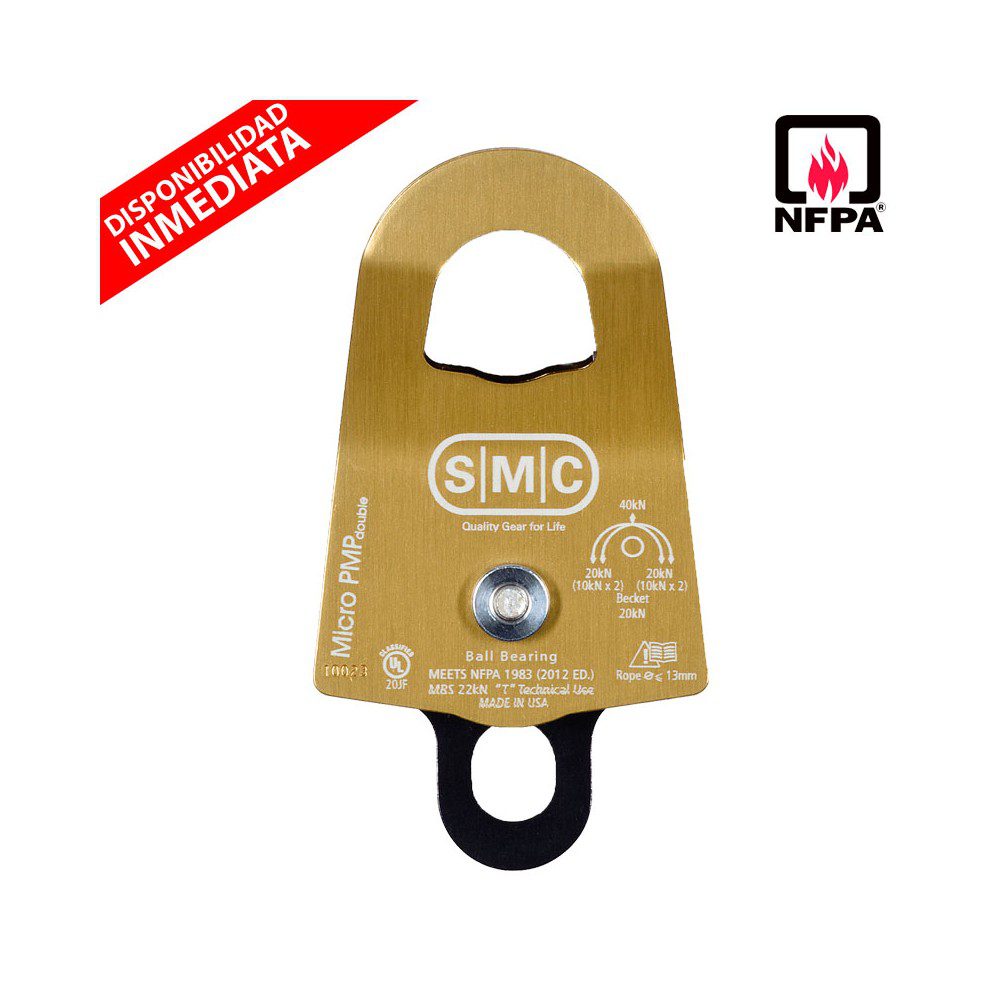 Polea Doble PMP 3 (NFPA) – SMC - Imagen 2