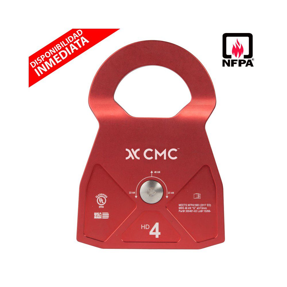 Polea Simple HD4 46kN (NFPA) – CMC Rescue - Imagen 3