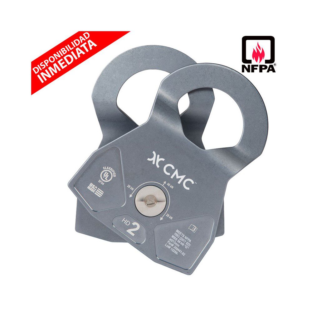 Polea Simple HD2 56kN (NFPA) – CMC Rescue - Imagen 4