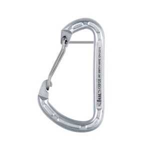 Mosquetón Acero HMS Sin Seguro 26kN Be Smith Captive – Beal