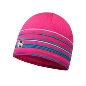 Gorro Knitted y Polar Stowe Pink Azalea – Buff