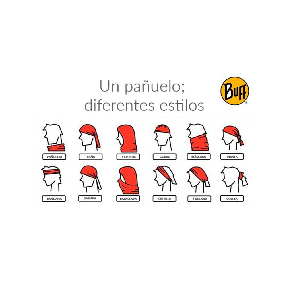 Cuello Tubular Reflective R-New Elder – Buff - Imagen 4