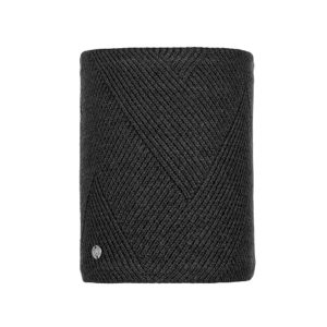Cuello Tubular Knitted y Polar Neckwarmer Disa Black – Buff
