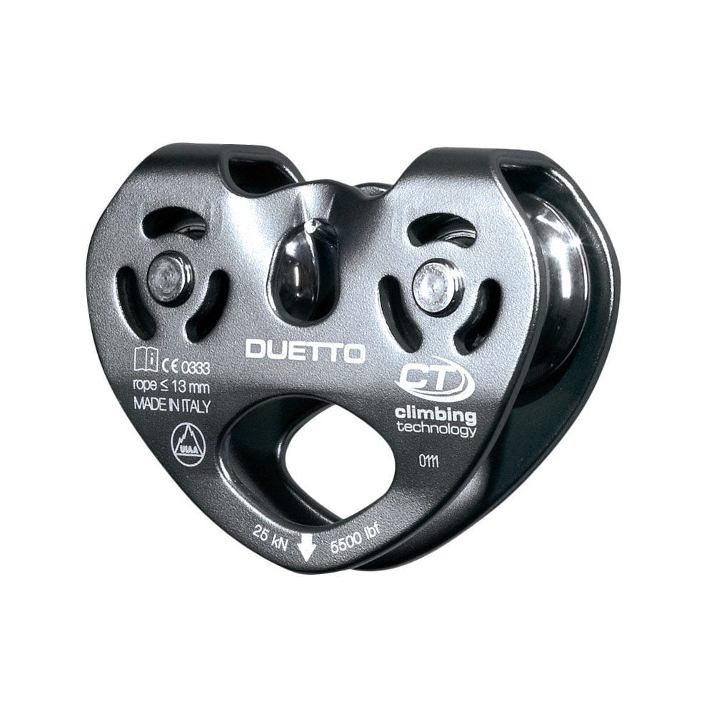Polea Doble Duetto 25kN – Climbing Technology - Imagen 2