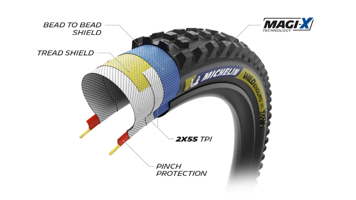Cubierta Michelin Wild Enduro MS Racing Line - Magi-X - Tubeless Ready - Imagen 7