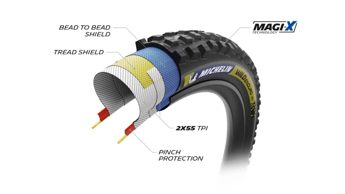 Cubierta Michelin Wild Enduro MH Racing Line - Magi-X - Tubeless Ready - Imagen 7
