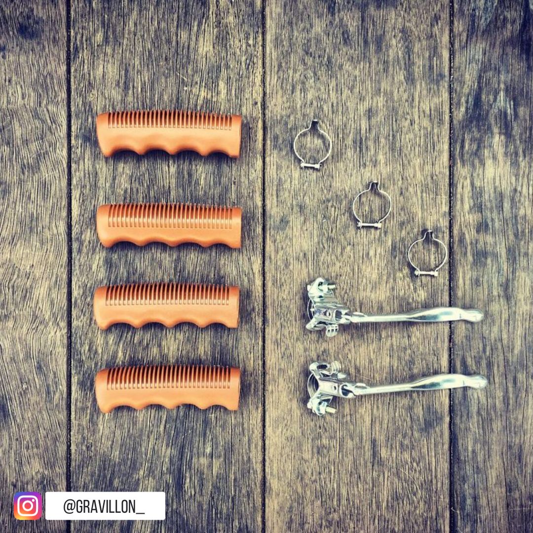 Puños bicicleta de ciudad goma 110 mm - Imagen 7