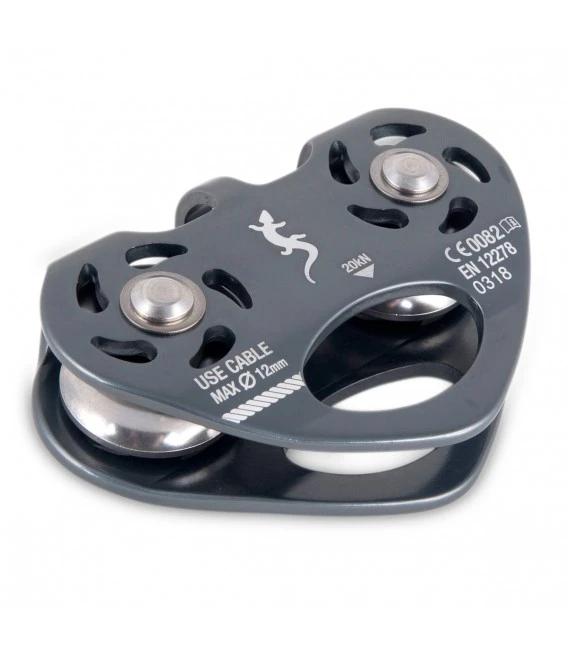 Polea doble eje para tirolinas de cable FIXE - Imagen 3