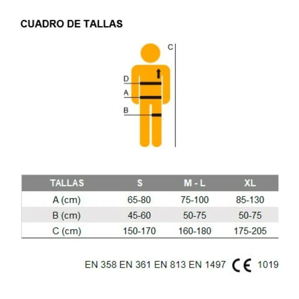 Arnés de trabajos verticales Profi Worker 3D Estandar SINGING ROCK - Imagen 6