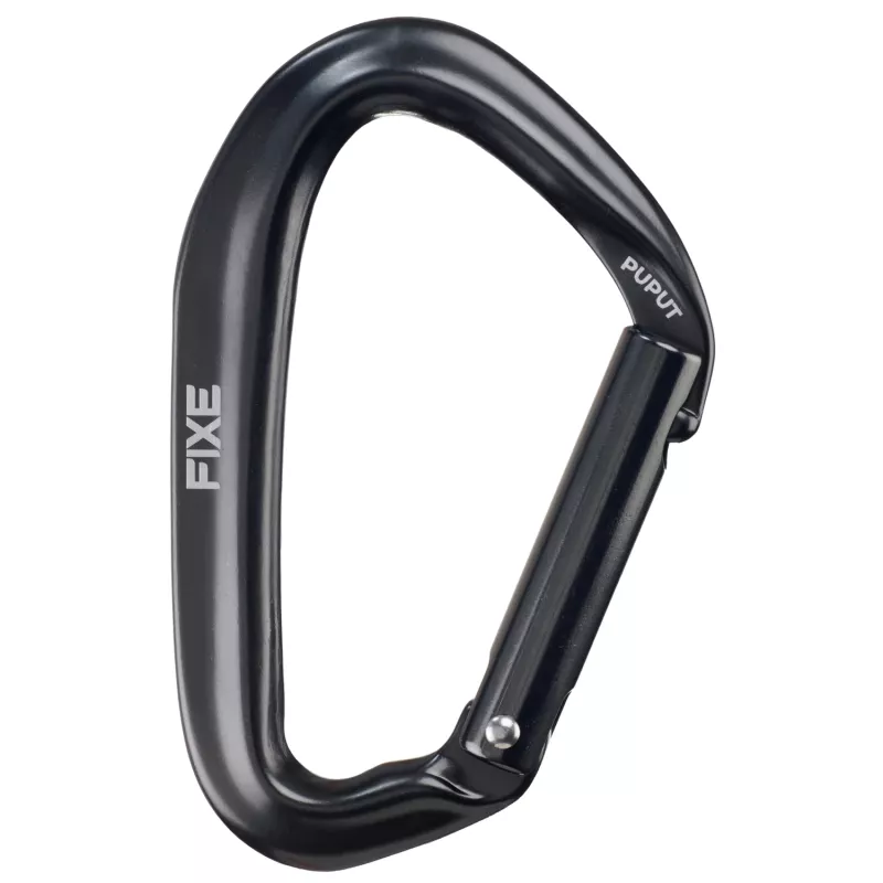 Mosquetón Aluminio Tipo D Sin Seguro 22kN PUPUT STRAIGHT – Fixe - Imagen 2