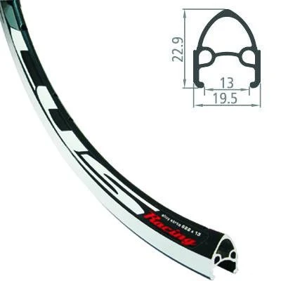 Rueda delantera de bicicleta de carretera Rodi Stylus Racing de aluminio - Imagen 4